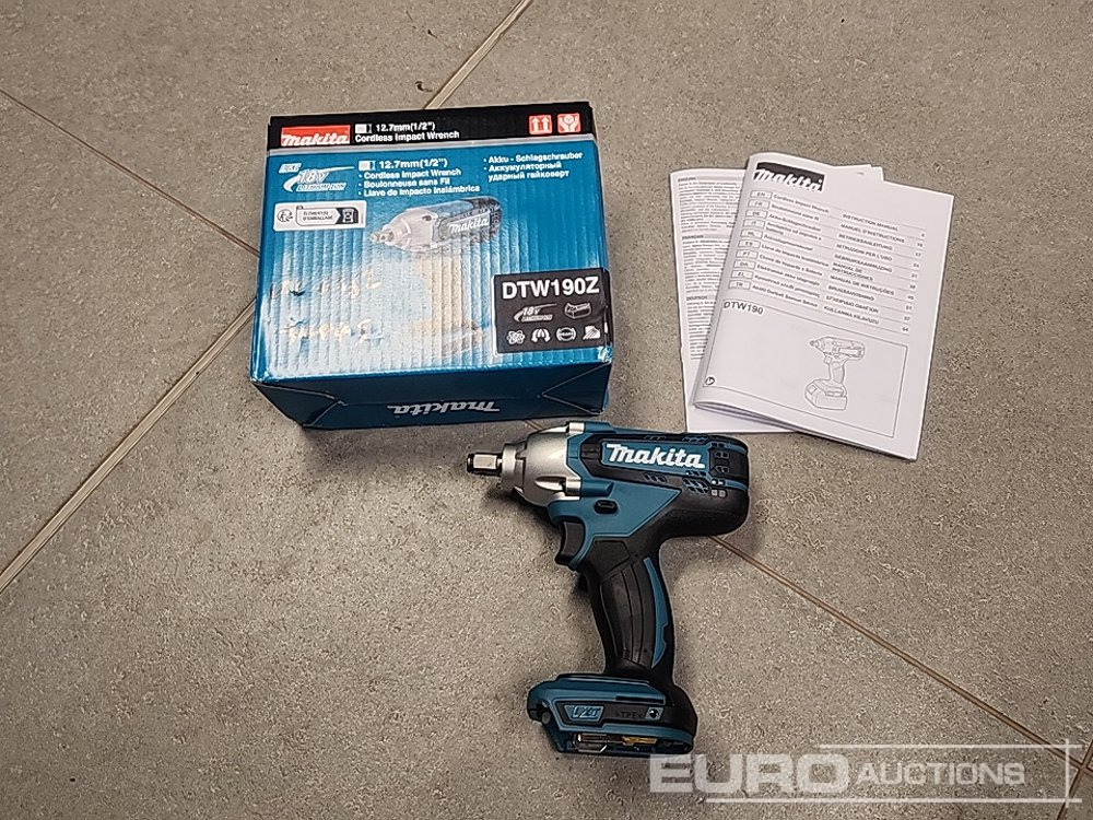 Unused Makita 18V 1/2" Li-Ion LXT Impact Wrench (Body Only) - Stavební zařízení: obrázek 2 Unused Makita 18V 1/2" Li-Ion LXT Impact Wrench (Body Only) - Stavební zařízení: obrázek 2