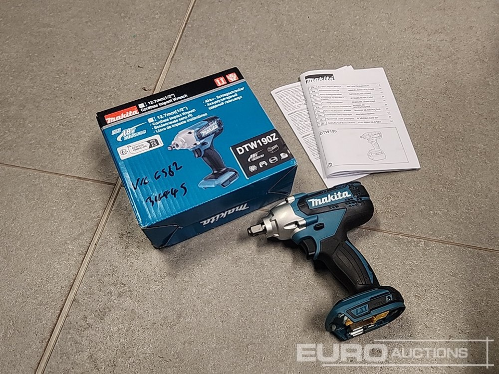 Unused Makita 18V 1/2" Li-Ion LXT Impact Wrench (Body Only) - Stavební zařízení: obrázek 3 Unused Makita 18V 1/2" Li-Ion LXT Impact Wrench (Body Only) - Stavební zařízení: obrázek 3