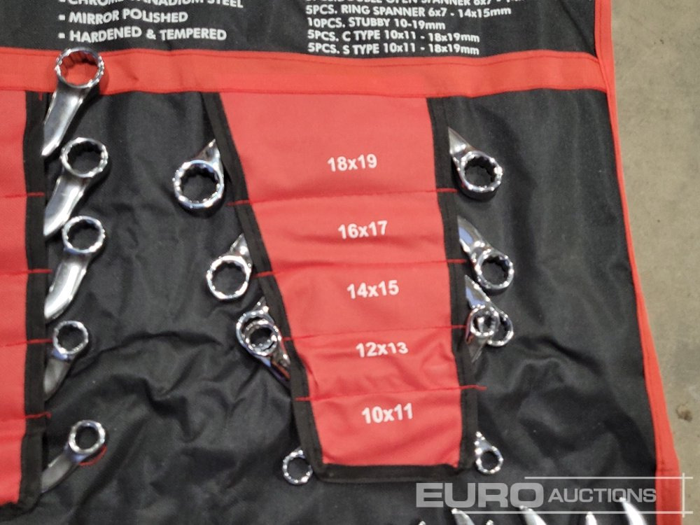Vybavení garáže/ Dílny Unused Neilsen 50Pc Spanner Set: obrázek 10