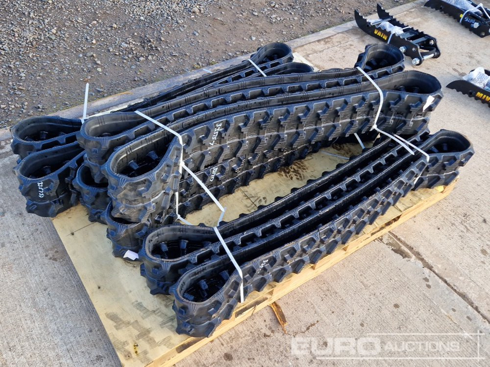 Unused Rubber Tracks to suit Mini Excavator (8 of) - Pásy pro Stavební technika: obrázek 1 Unused Rubber Tracks to suit Mini Excavator (8 of) - Pásy pro Stavební technika: obrázek 1