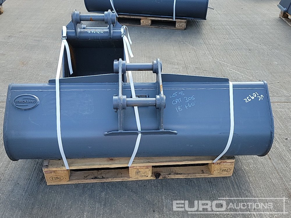 Unused Strickland 60" Ditching, 18" Digging Bucket 45mm Pin to suit 4-6 Ton Excavator - Lžíce: obrázek 4 Unused Strickland 60" Ditching, 18" Digging Bucket 45mm Pin to suit 4-6 Ton Excavator - Lžíce: obrázek 4