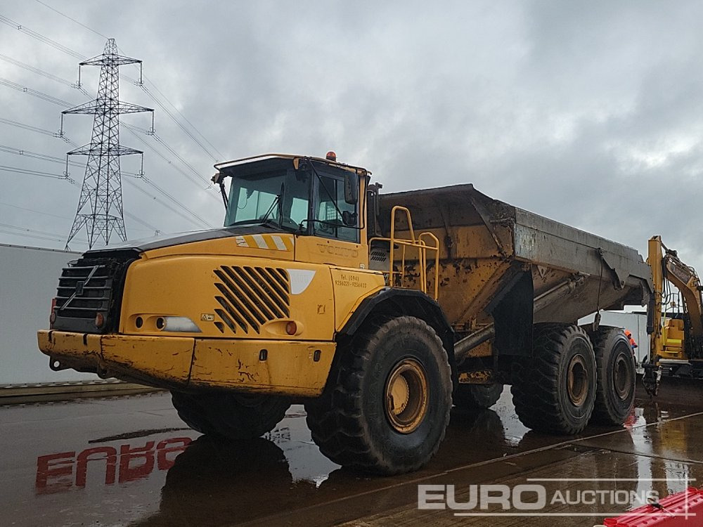 Volvo A40D - Kloubový sklápěč: obrázek 4 Volvo A40D - Kloubový sklápěč: obrázek 4