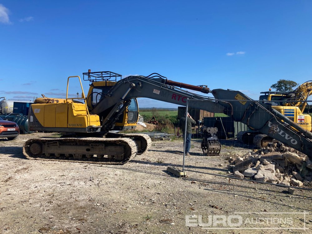 Volvo EC140LC - Pásové rýpadlo: obrázek 1 Volvo EC140LC - Pásové rýpadlo: obrázek 1