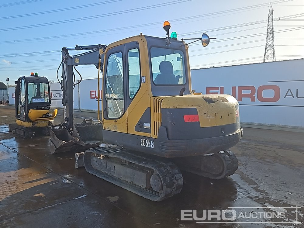 Volvo EC55B - Mini rýpadlo: obrázek 3 Volvo EC55B - Mini rýpadlo: obrázek 3