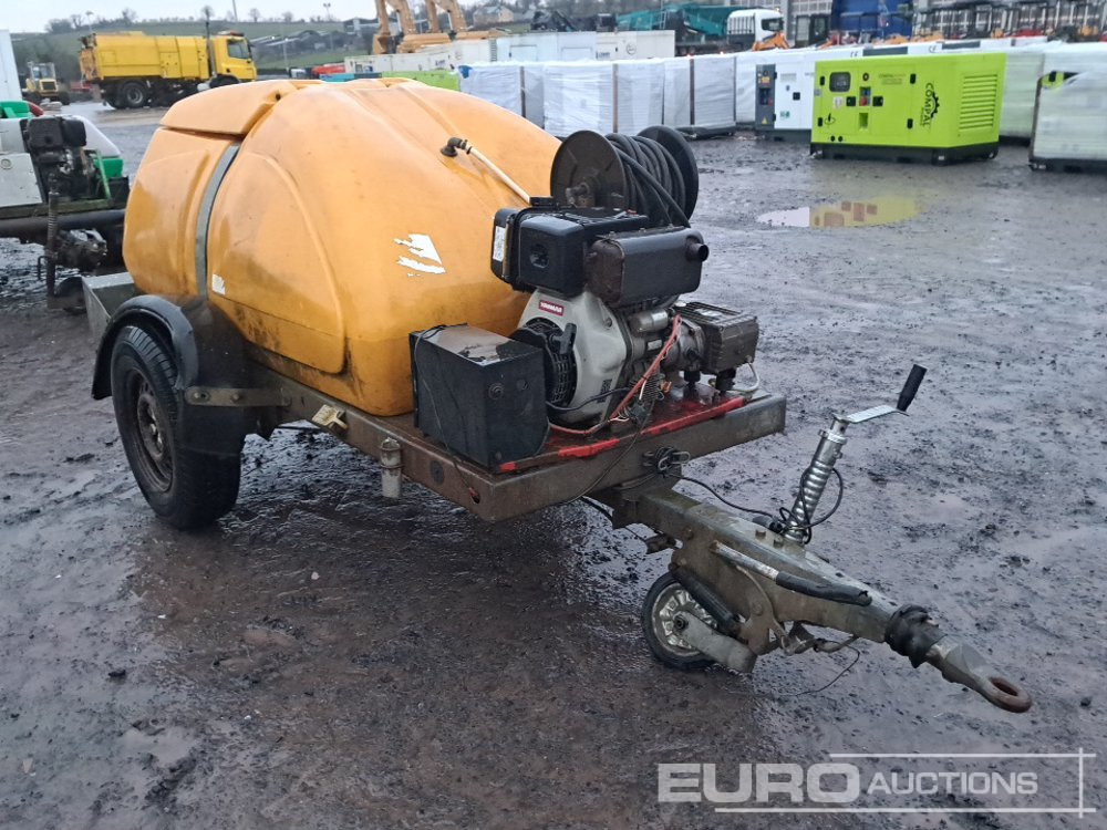 Western Single Axle Fuel Bowser, Diesel Pressure Washer, Yanmar Engine, Hose - Vapka: obrázek 4 Western Single Axle Fuel Bowser, Diesel Pressure Washer, Yanmar Engine, Hose - Vapka: obrázek 4