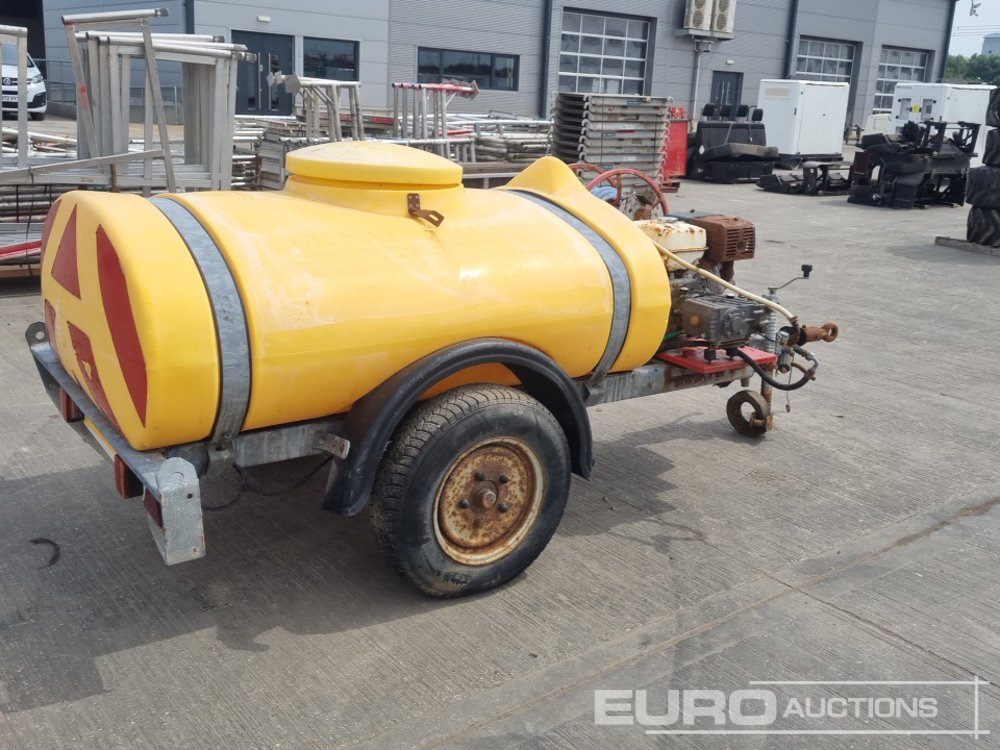 Western Trailers Single Axle Plastic Water Bowser, Honda Pressure Washer - Vapka: obrázek 5 Western Trailers Single Axle Plastic Water Bowser, Honda Pressure Washer - Vapka: obrázek 5