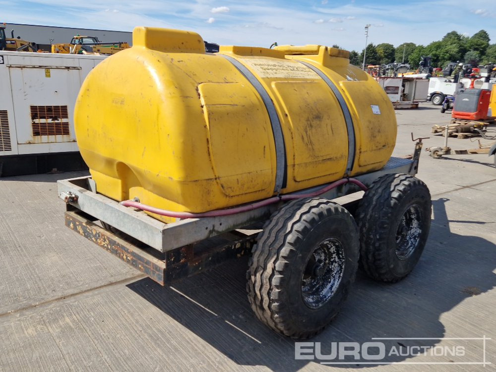 Western Twin Axle Plastic Water Bowser - Skladovací nádrž: obrázek 5 Western Twin Axle Plastic Water Bowser - Skladovací nádrž: obrázek 5