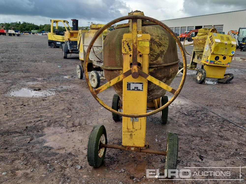 Winget 100T Diesel Cement Mixer, Yanmar Engine - Stavební míchačka: obrázek 4 Winget 100T Diesel Cement Mixer, Yanmar Engine - Stavební míchačka: obrázek 4