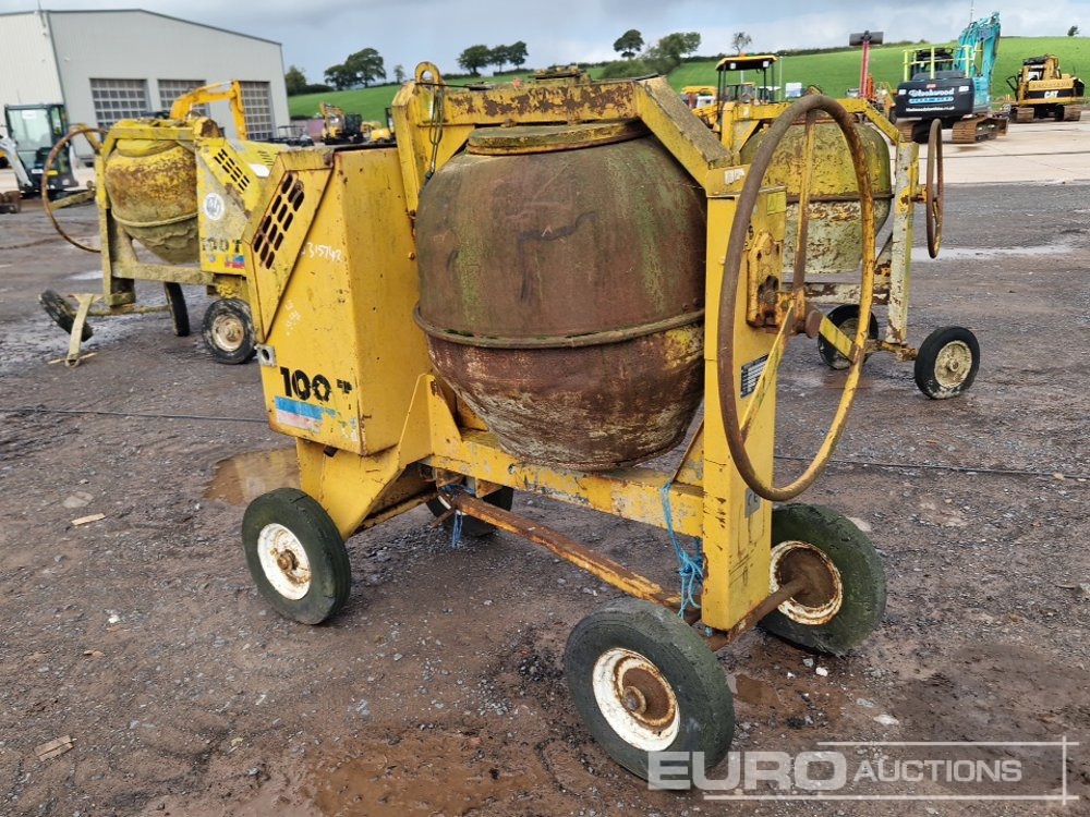 Winget 100T Diesel Cement Mixer, Yanmar Engine - Stavební míchačka: obrázek 3 Winget 100T Diesel Cement Mixer, Yanmar Engine - Stavební míchačka: obrázek 3