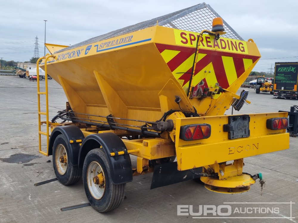 2016 Econ Twin Axle Draw Bar Hydraulic Gritter Trailer - Zemědělská technika: obrázek 3 2016 Econ Twin Axle Draw Bar Hydraulic Gritter Trailer - Zemědělská technika: obrázek 3