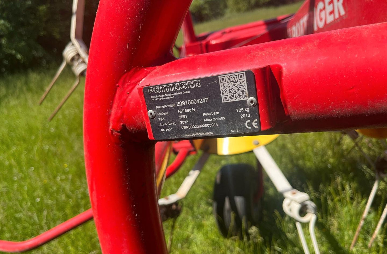 Voltafieno usato Pottinger Hit 690 N - Obraceč/ Shrnovač: obrázek 5 Voltafieno usato Pottinger Hit 690 N - Obraceč/ Shrnovač: obrázek 5