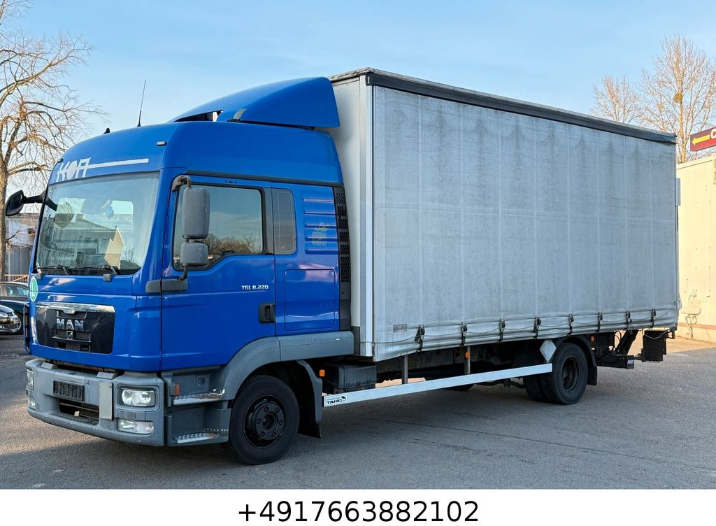 MAN TGL 8.220 Motor Neu/LBW/AHK/Schlafkab./6m - Plachtová dodávka: obrázek 1 MAN TGL 8.220 Motor Neu/LBW/AHK/Schlafkab./6m - Plachtová dodávka: obrázek 1