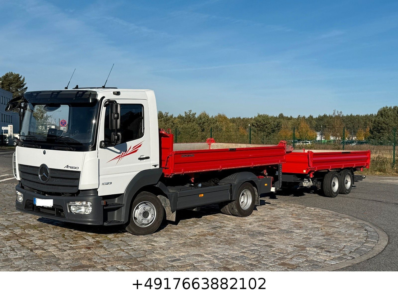 Mercedes-Benz Atego 1023 + Anhänger Dreiseitenkipper - Sklápěč: obrázek 3 Mercedes-Benz Atego 1023 + Anhänger Dreiseitenkipper - Sklápěč: obrázek 3