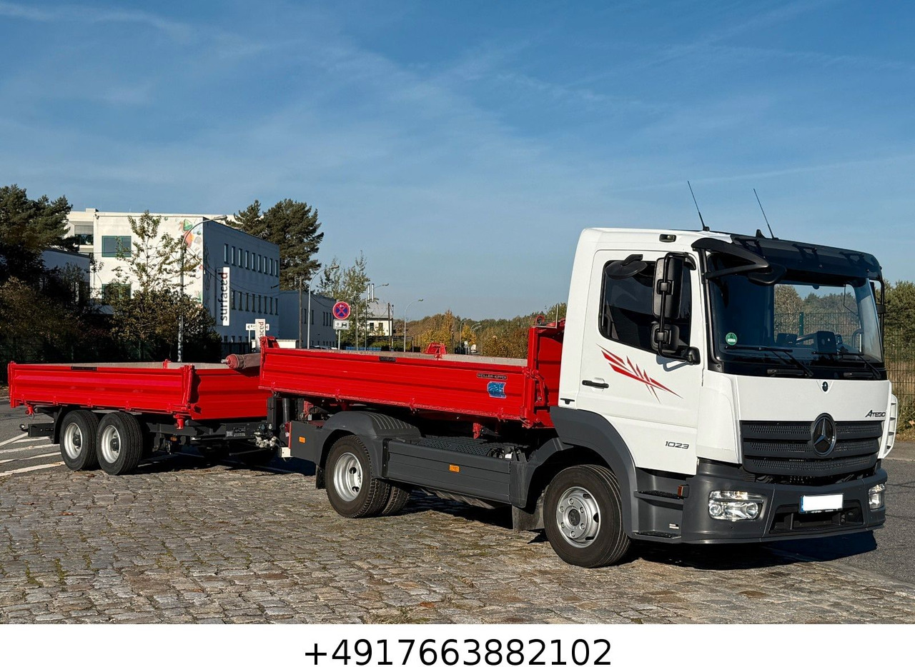 Mercedes-Benz Atego 1023 + Anhänger Dreiseitenkipper - Sklápěč: obrázek 4 Mercedes-Benz Atego 1023 + Anhänger Dreiseitenkipper - Sklápěč: obrázek 4