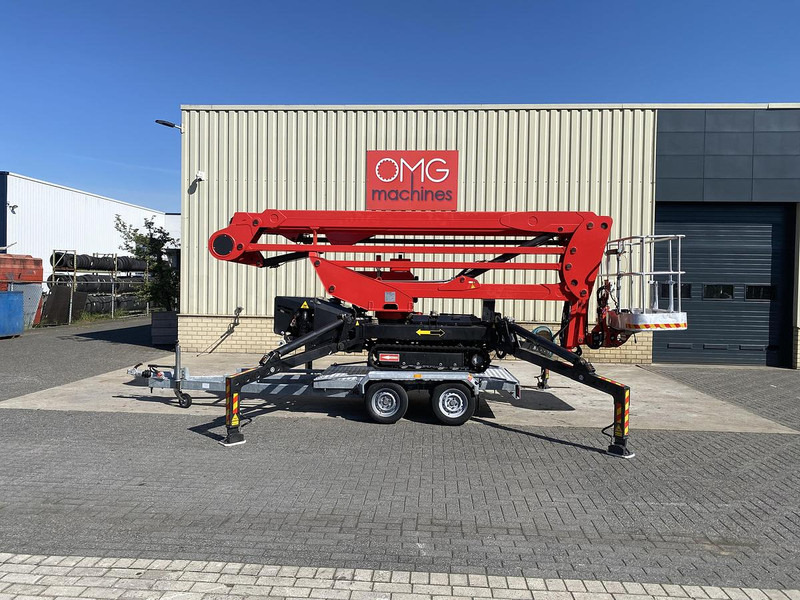 Pásová plošina Platform Basket Spider 22.10, Spin hoogwerker met aanhangwagen: obrázek 7