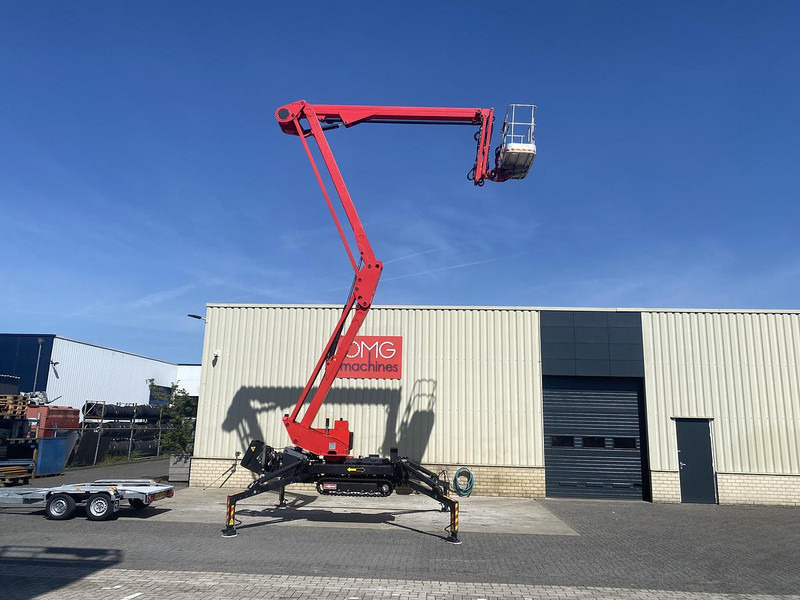 Pásová plošina Platform Basket Spider 22.10, Spin hoogwerker met aanhangwagen: obrázek 8
