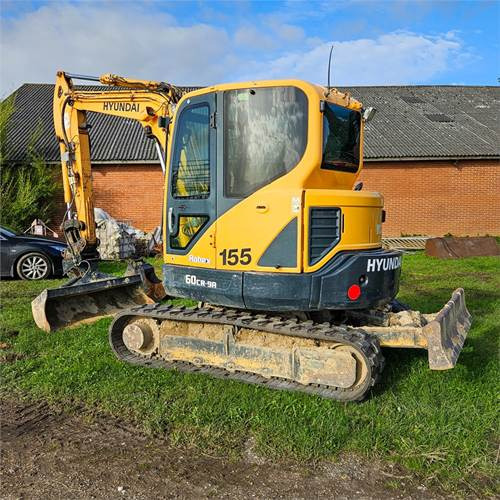 Hyundai Robex 60CR-9A - Mini rýpadlo: obrázek 1 Hyundai Robex 60CR-9A - Mini rýpadlo: obrázek 1