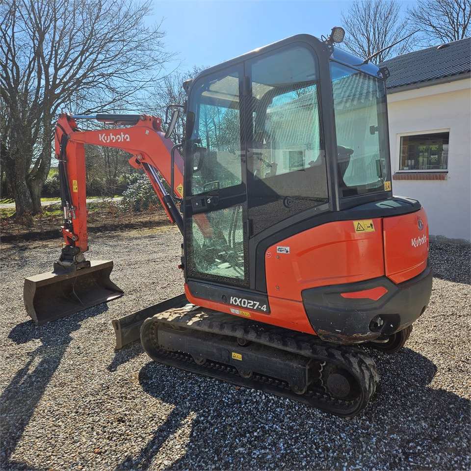 Kubota KX027-4 - Mini rýpadlo: obrázek 4 Kubota KX027-4 - Mini rýpadlo: obrázek 4