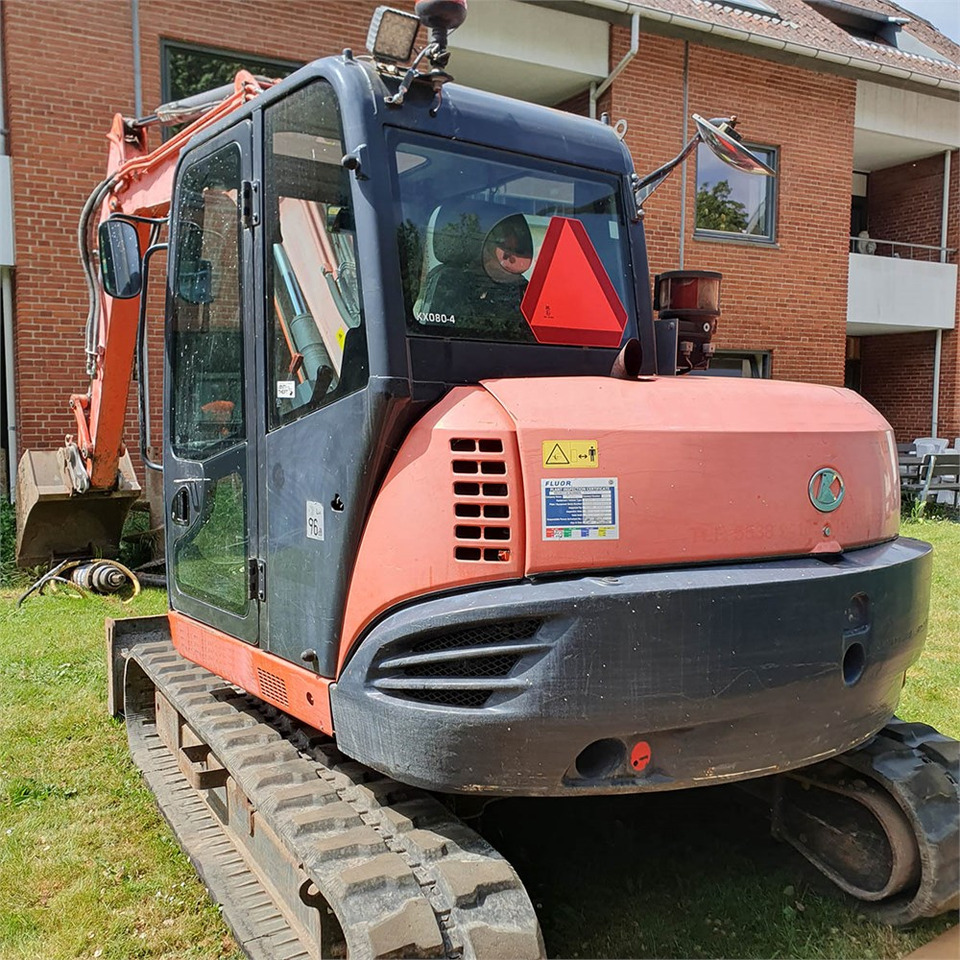 Kubota Kubota KX080-4 - Mini rýpadlo: obrázek 4 Kubota Kubota KX080-4 - Mini rýpadlo: obrázek 4