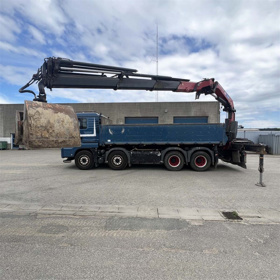 Auto s hydraulickou rukou, Nákladní automobil valníkový/ Plošinový MAN TGS 35.510 8x4 BL: obrázek 14