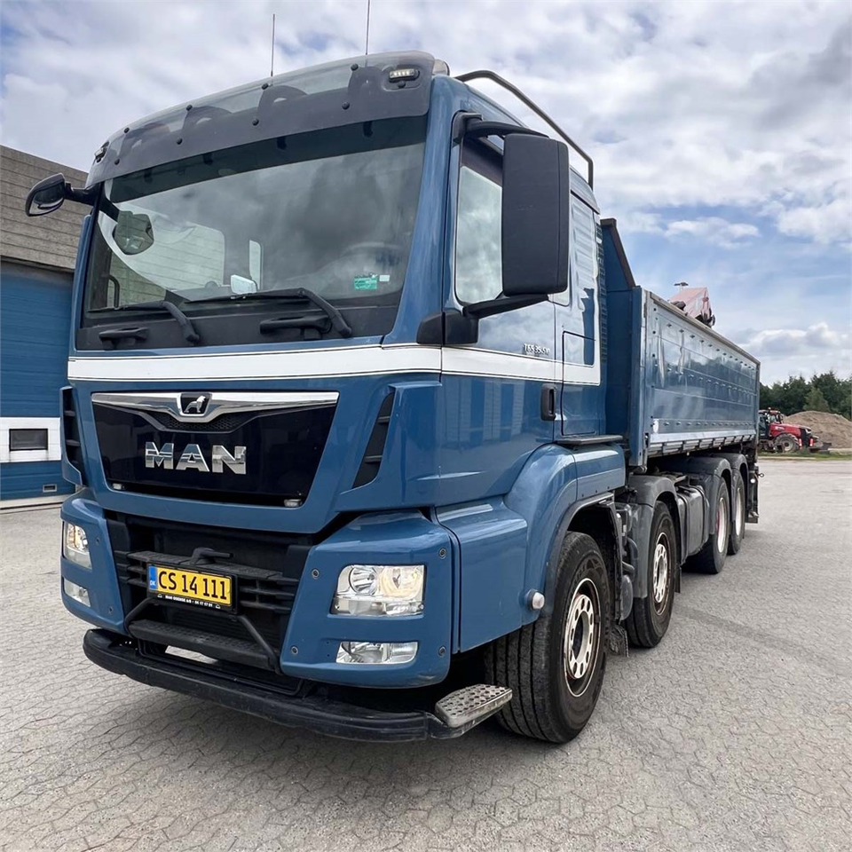 Auto s hydraulickou rukou, Nákladní automobil valníkový/ Plošinový MAN TGS 35.510 8x4 BL: obrázek 21