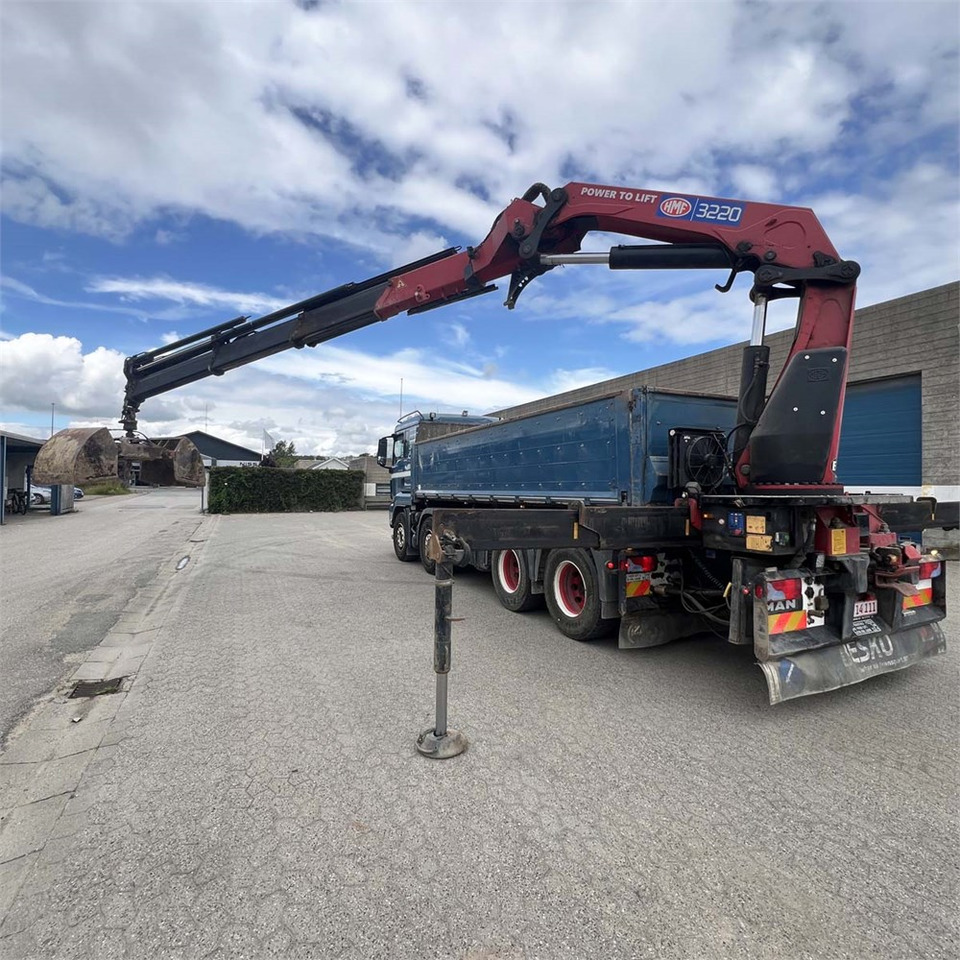 Auto s hydraulickou rukou, Nákladní automobil valníkový/ Plošinový MAN TGS 35.510 8x4 BL: obrázek 12