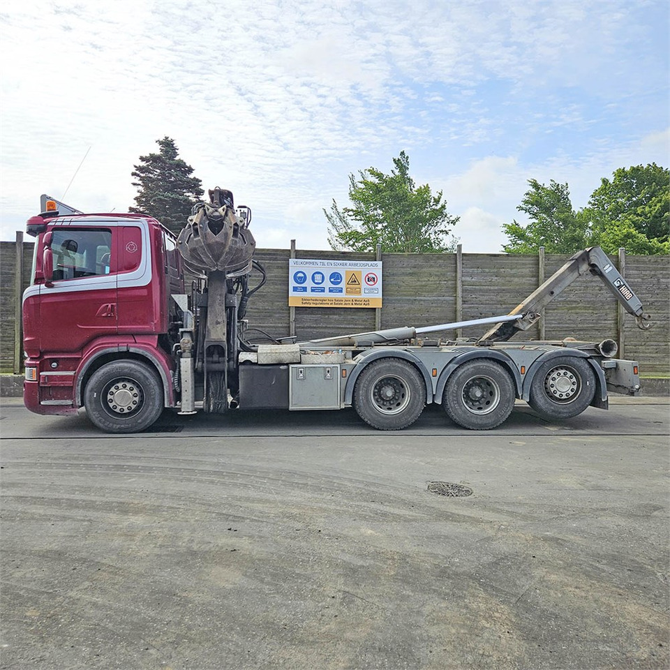 Scania R 500 - Hákový nosič kontejnerů, Auto s hydraulickou rukou: obrázek 2 Scania R 500 - Hákový nosič kontejnerů, Auto s hydraulickou rukou: obrázek 2