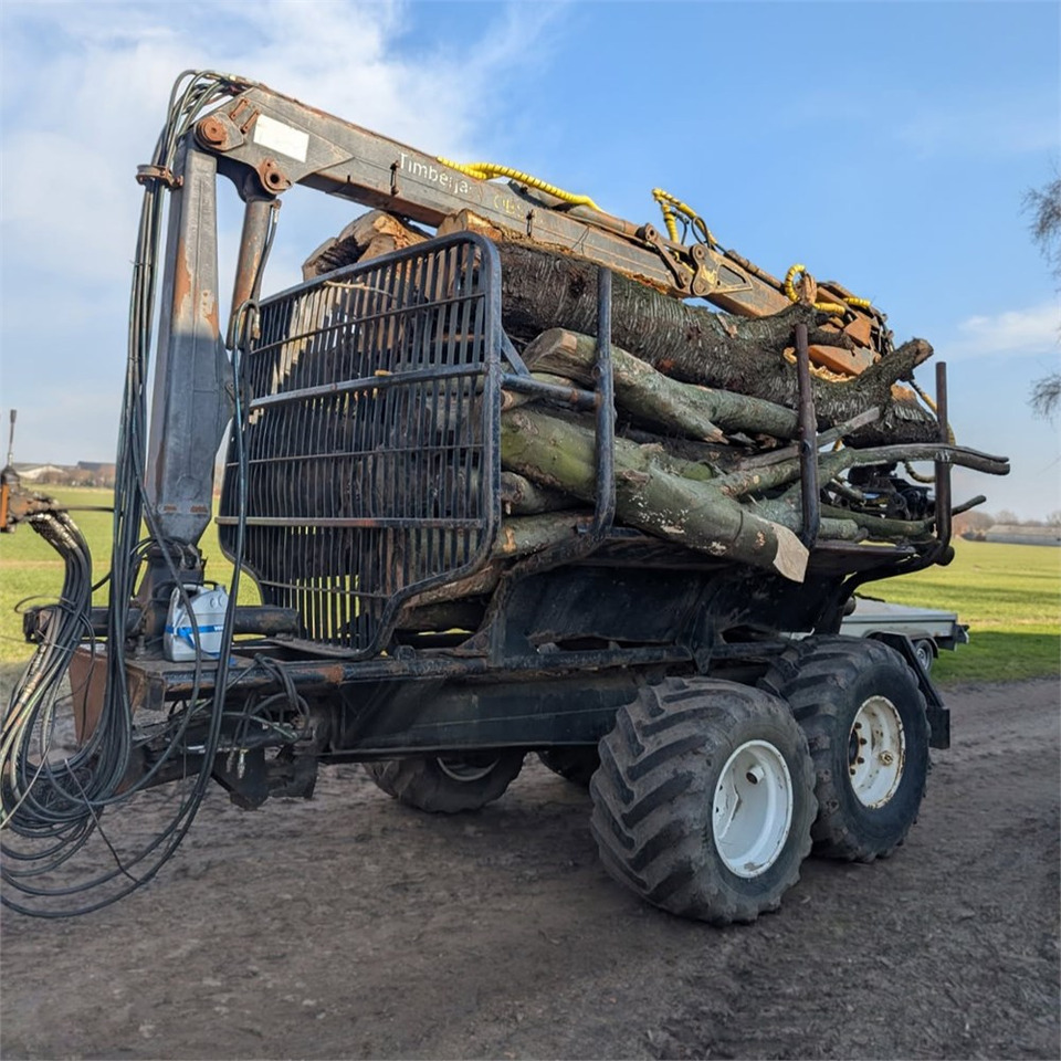 Silvatec Udkørselsvogn med kran - Vyvážecí přívěs: obrázek 4 Silvatec Udkørselsvogn med kran - Vyvážecí přívěs: obrázek 4