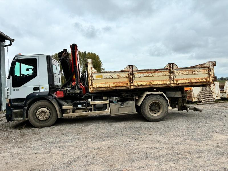 Iveco STRALIS 310 - Hákový nosič kontejnerů, Auto s hydraulickou rukou: obrázek 1 Iveco STRALIS 310 - Hákový nosič kontejnerů, Auto s hydraulickou rukou: obrázek 1