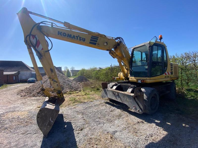 Komatsu PW 130ES-6K - Kolesové rýpadlo: obrázek 1 Komatsu PW 130ES-6K - Kolesové rýpadlo: obrázek 1