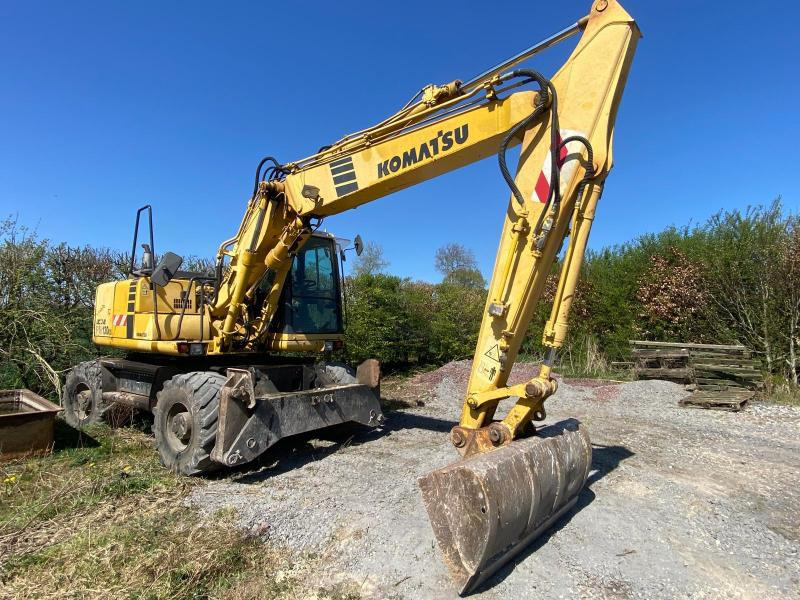 Komatsu PW 130ES-6K - Kolesové rýpadlo: obrázek 2 Komatsu PW 130ES-6K - Kolesové rýpadlo: obrázek 2