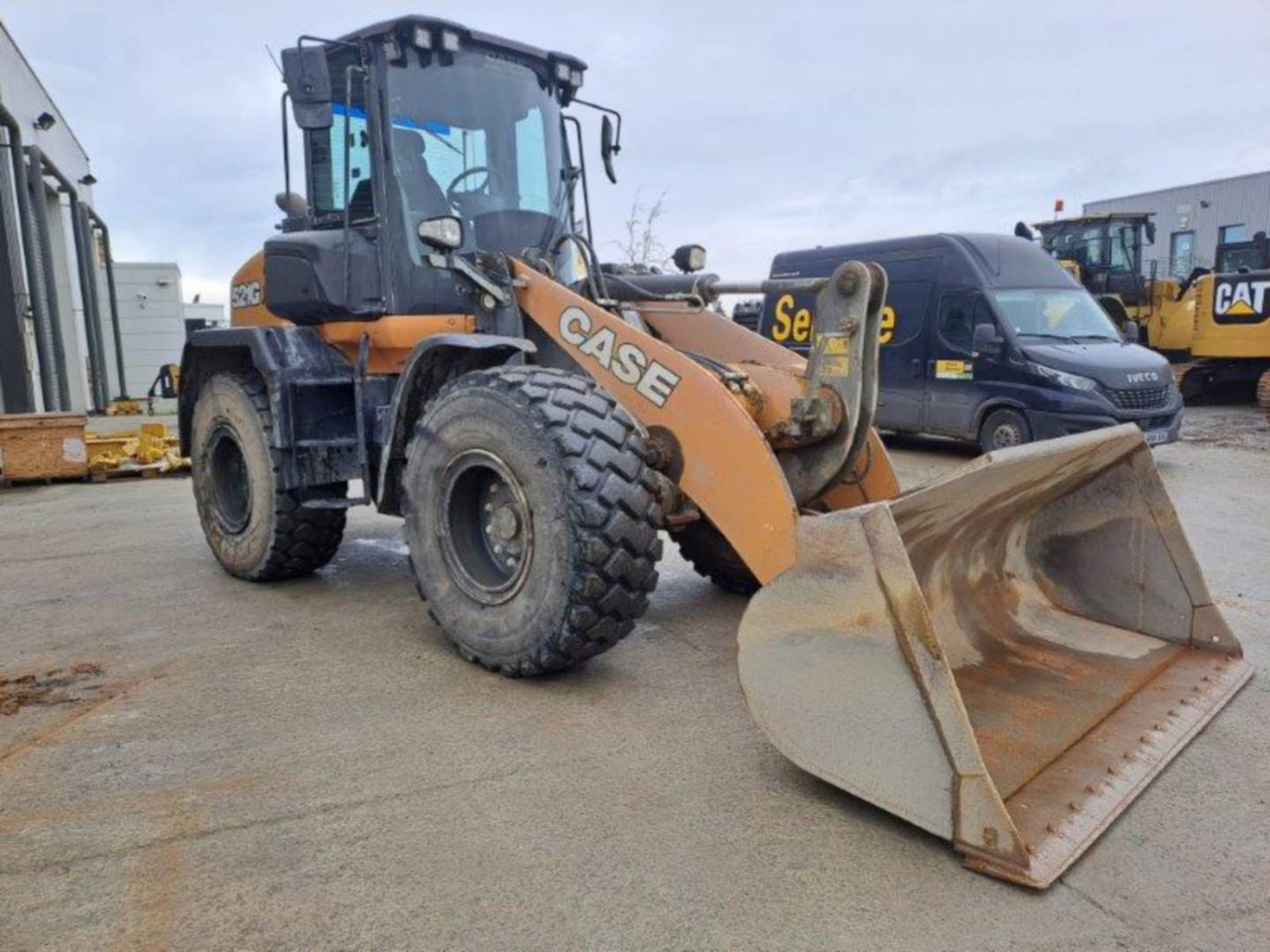 CASE 521 GXR - Kolový nakladač: obrázek 2 CASE 521 GXR - Kolový nakladač: obrázek 2