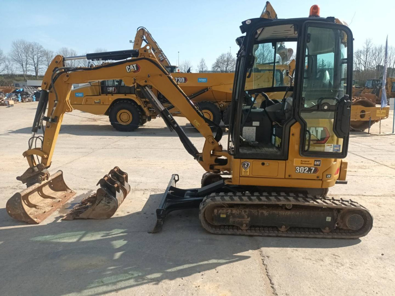 CAT 302.7 - Pásové rýpadlo: obrázek 3 CAT 302.7 - Pásové rýpadlo: obrázek 3