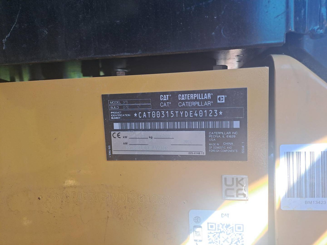 CAT 315 - Pásové rýpadlo: obrázek 5 CAT 315 - Pásové rýpadlo: obrázek 5