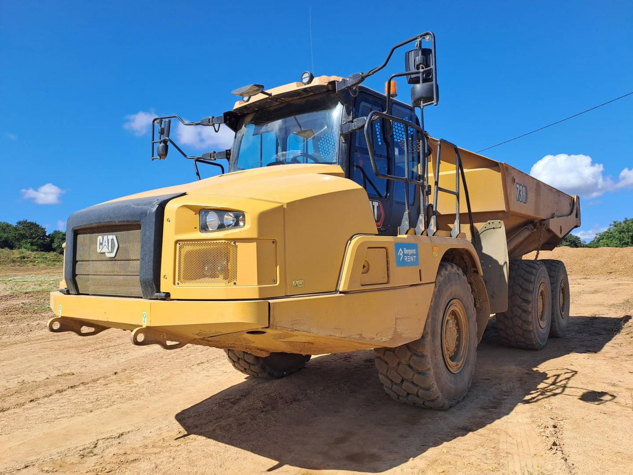 CAT 730 - Kloubový sklápěč: obrázek 2 CAT 730 - Kloubový sklápěč: obrázek 2