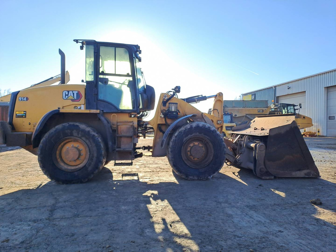 CAT 914 - Kolový nakladač: obrázek 5 CAT 914 - Kolový nakladač: obrázek 5