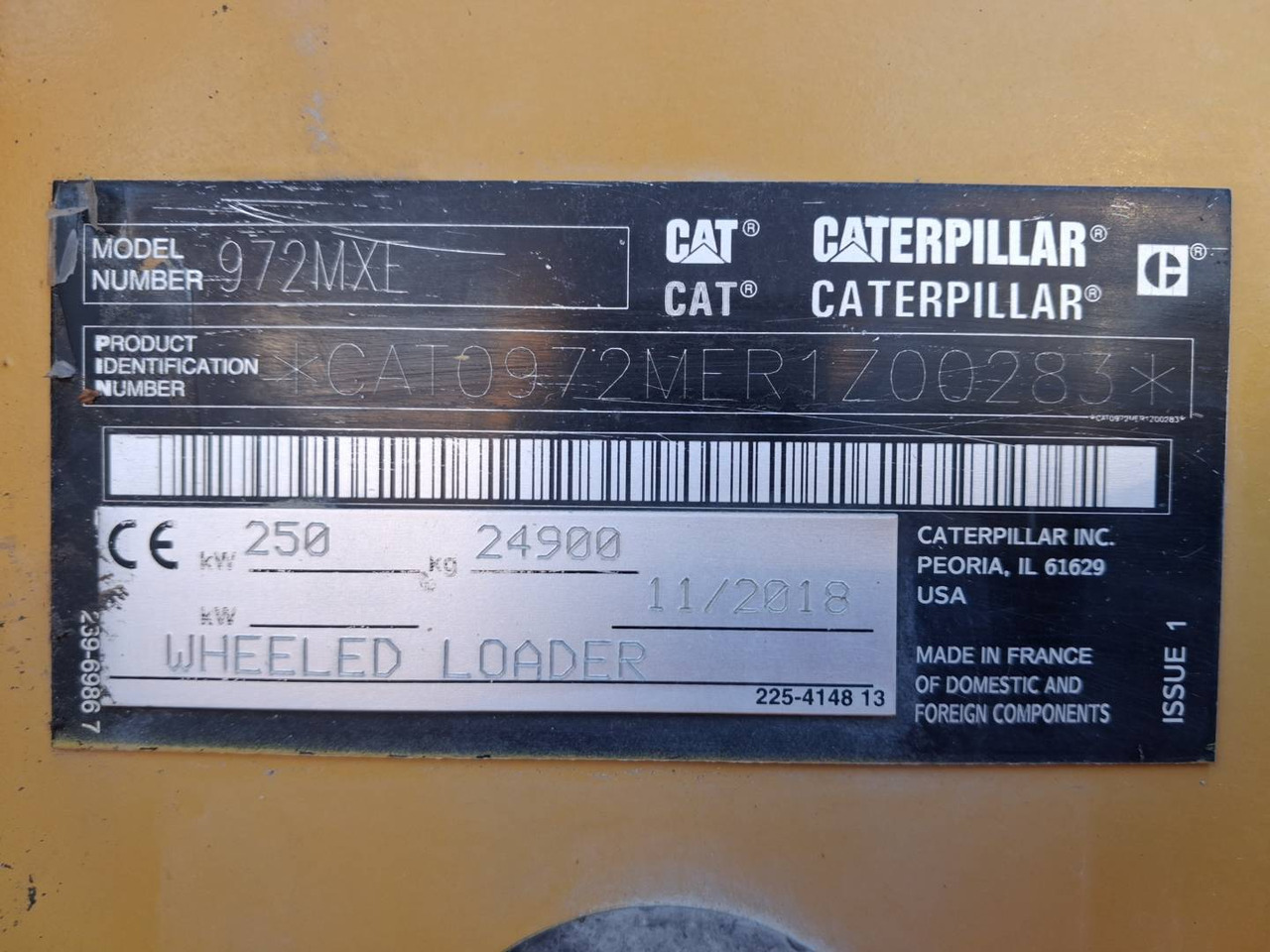 CAT 972M XE - Kolový nakladač: obrázek 5 CAT 972M XE - Kolový nakladač: obrázek 5