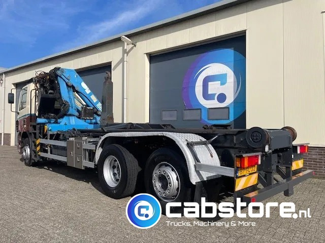 DAF CF 85.340 6X2 Euro 3 - Haakarm containersystem - Hooklift - Abrollkipper - Year 2004 - HMF 1680-K2 Crane - Grua - Ladekran - Autolaadkraan - Hákový nosič kontejnerů, Auto s hydraulickou rukou: obrázek 2 DAF CF 85.340 6X2 Euro 3 - Haakarm containersystem - Hooklift - Abrollkipper - Year 2004 - HMF 1680-K2 Crane - Grua - Ladekran - Autolaadkraan - Hákový nosič kontejnerů, Auto s hydraulickou rukou: obrázek 2