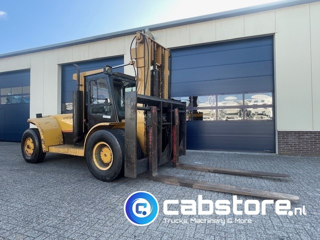 Hyster H 15.00 B Hyster H 15.00 B Heftruck ( H150D ) - Forklift - Gabelstapler - 15 Ton - Year 1989 - 7035 Hours - Side shift - Fork adjustment - Dieselový vysokozdvižný vozík: obrázek 1 Hyster H 15.00 B Hyster H 15.00 B Heftruck ( H150D ) - Forklift - Gabelstapler - 15 Ton - Year 1989 - 7035 Hours - Side shift - Fork adjustment - Dieselový vysokozdvižný vozík: obrázek 1