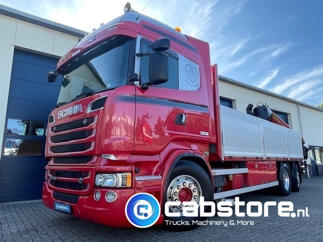 Scania R520 LB6X2*4HNB Euro 6 - Bouwjaar 2013 - Highline - Opticruise - Open box + Palfinger PK 24001-K B Autolaadkraan - Good condition ! - Nákladní automobil valníkový/ Plošinový, Auto s hydraulickou rukou: obrázek 1 Scania R520 LB6X2*4HNB Euro 6 - Bouwjaar 2013 - Highline - Opticruise - Open box + Palfinger PK 24001-K B Autolaadkraan - Good condition ! - Nákladní automobil valníkový/ Plošinový, Auto s hydraulickou rukou: obrázek 1