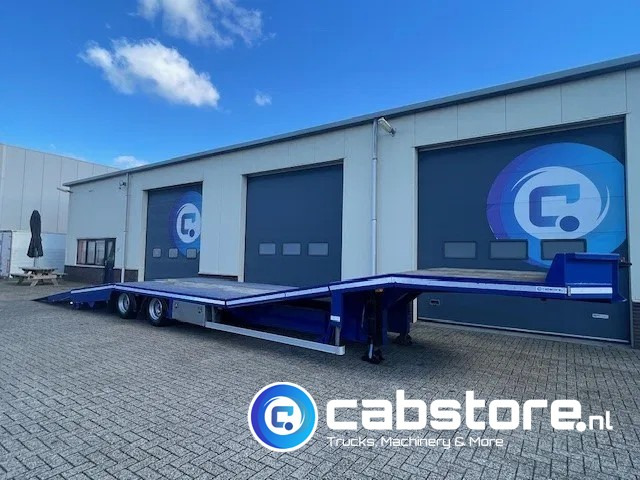 TURBO'S HOET SC22AA 2-assige oprij trailer Machine transporter - Uitschuif ramp !! - Year 2017 - Good condition - - Návěs na přepravu automobilů: obrázek 5 TURBO'S HOET SC22AA 2-assige oprij trailer Machine transporter - Uitschuif ramp !! - Year 2017 - Good condition - - Návěs na přepravu automobilů: obrázek 5