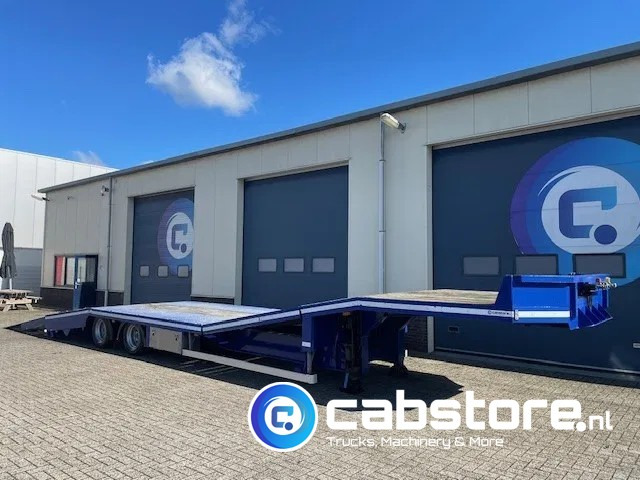 TURBO'S HOET SC22AA 2-assige oprij trailer Machine transporter - Uitschuif ramp !! - Year 2017 - Good condition - - Návěs na přepravu automobilů: obrázek 2 TURBO'S HOET SC22AA 2-assige oprij trailer Machine transporter - Uitschuif ramp !! - Year 2017 - Good condition - - Návěs na přepravu automobilů: obrázek 2