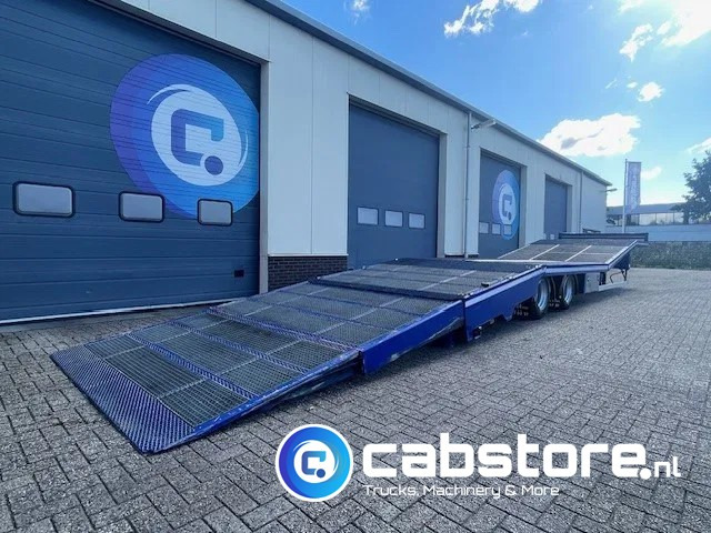 TURBO'S HOET SC22AA 2-assige oprij trailer Machine transporter - Uitschuif ramp !! - Year 2017 - Good condition - - Návěs na přepravu automobilů: obrázek 4 TURBO'S HOET SC22AA 2-assige oprij trailer Machine transporter - Uitschuif ramp !! - Year 2017 - Good condition - - Návěs na přepravu automobilů: obrázek 4