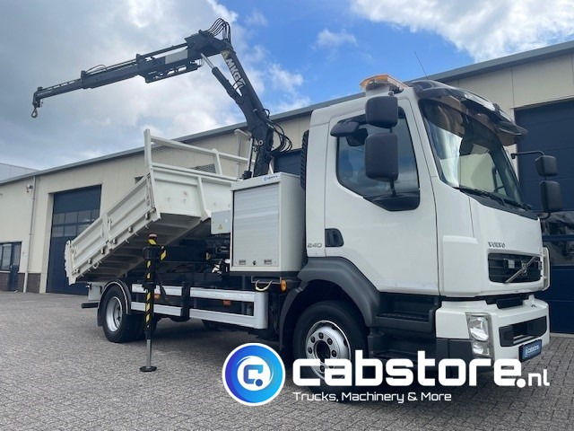 Volvo FL 240 4x2 Euro 5 - Kipper - MKG HLK 45 a2 Autolaadkraan - Bouwjaar 2012 - APK 18-10-2025 - ORIGINAL Km 35.640 !!!! - Good condition !! - Auto s hydraulickou rukou: obrázek 1 Volvo FL 240 4x2 Euro 5 - Kipper - MKG HLK 45 a2 Autolaadkraan - Bouwjaar 2012 - APK 18-10-2025 - ORIGINAL Km 35.640 !!!! - Good condition !! - Auto s hydraulickou rukou: obrázek 1