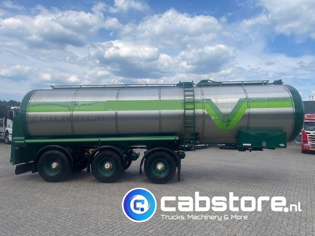 Lako T343 Tank-trailer LAKO T343 Tankoplegger RVS - Bouwjaar 2000 - SAF assen - Gestuurd - Laadvermogen 34.880 kg - Cisternový přívěs: obrázek 3 Lako T343 Tank-trailer LAKO T343 Tankoplegger RVS - Bouwjaar 2000 - SAF assen - Gestuurd - Laadvermogen 34.880 kg - Cisternový přívěs: obrázek 3