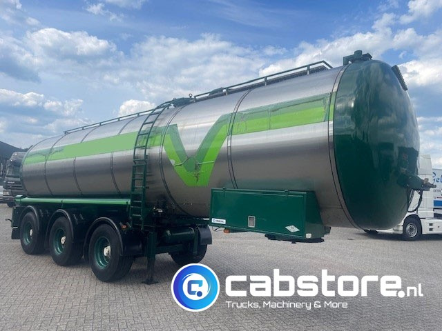 Lako T343 Tank-trailer LAKO T343 Tankoplegger RVS - Bouwjaar 2000 - SAF assen - Gestuurd - Laadvermogen 34.880 kg - Cisternový přívěs: obrázek 1 Lako T343 Tank-trailer LAKO T343 Tankoplegger RVS - Bouwjaar 2000 - SAF assen - Gestuurd - Laadvermogen 34.880 kg - Cisternový přívěs: obrázek 1
