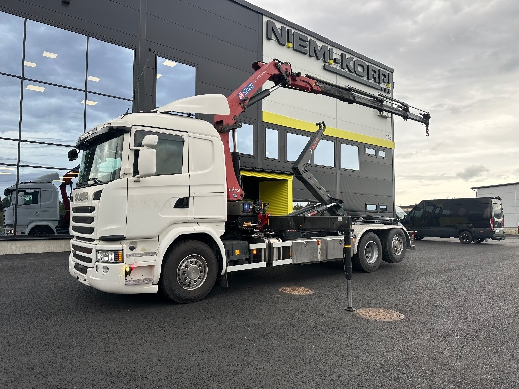 Scania G450 6x2*4 HMF 2120 - Auto s hydraulickou rukou: obrázek 1 Scania G450 6x2*4 HMF 2120 - Auto s hydraulickou rukou: obrázek 1