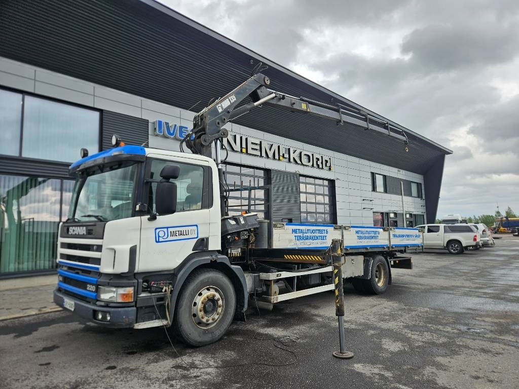 Scania P 94 DB 220 Hiab 135-4 lisähydrauliikalla - Auto s hydraulickou rukou: obrázek 1 Scania P 94 DB 220 Hiab 135-4 lisähydrauliikalla - Auto s hydraulickou rukou: obrázek 1