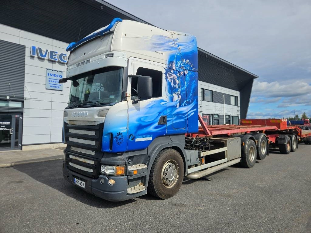 Scania R580 6x2 - Hákový nosič kontejnerů: obrázek 1 Scania R580 6x2 - Hákový nosič kontejnerů: obrázek 1