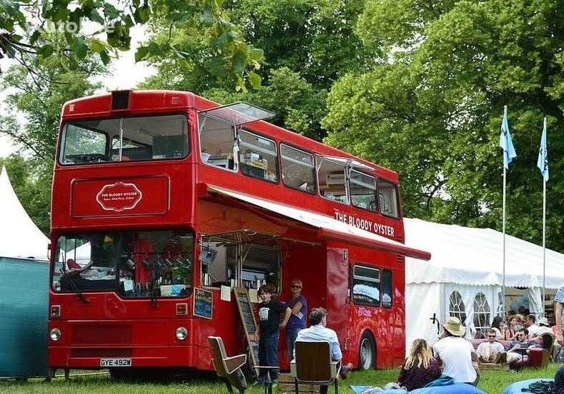 British Bus modern style shell for fixed site / permanent static use, cafe, - Dvoupatrový autobus: obrázek 1 British Bus modern style shell for fixed site / permanent static use, cafe, - Dvoupatrový autobus: obrázek 1